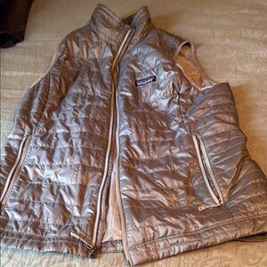 Patagonia Silver Quilted Vest